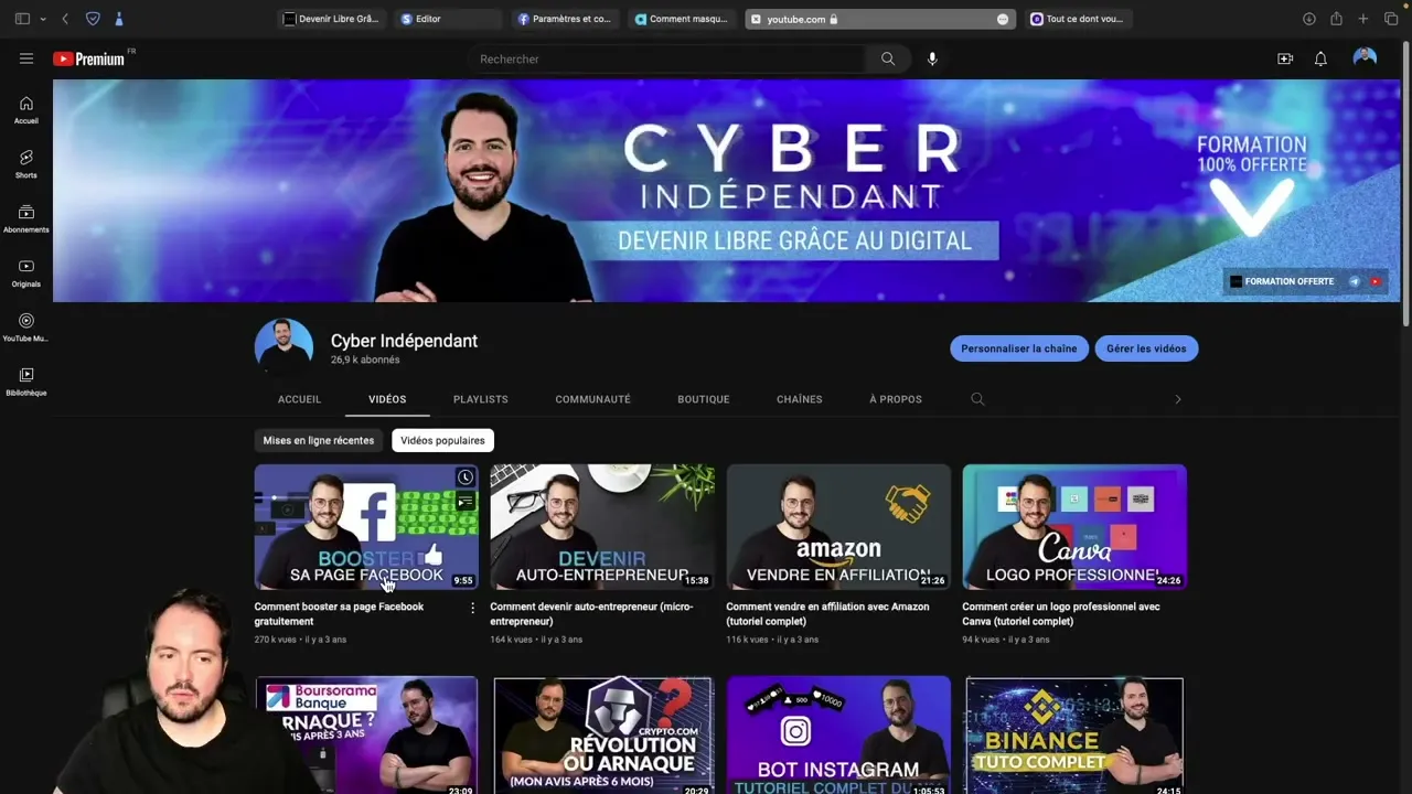 Questions sur le business en ligne et les stratégies pour réussir