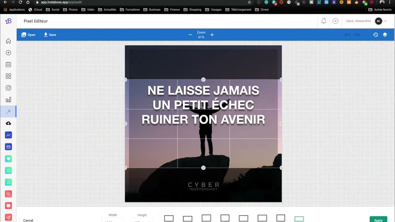 Résultats et statistiques de croissance avec InstaBOSS