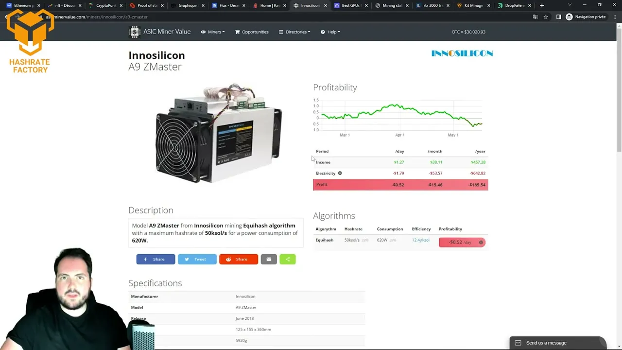 Analyse de la rentabilité du minage de cryptomonnaies en 2022