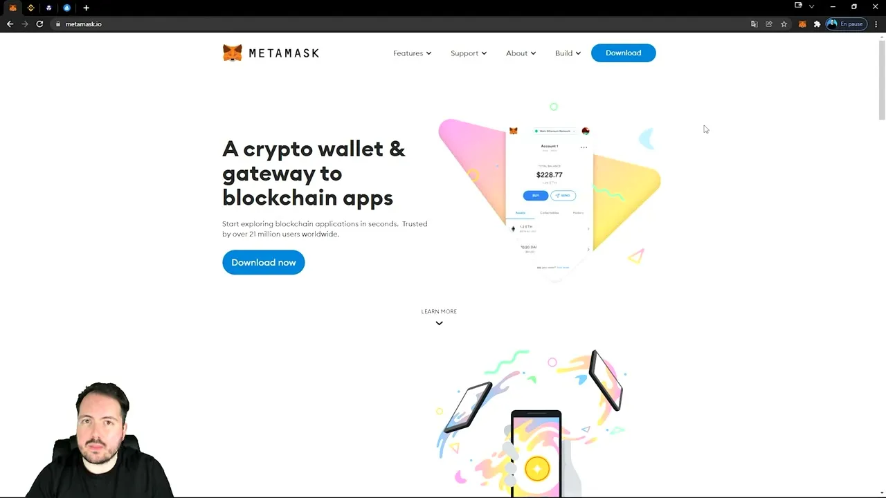 Installation et configuration de MetaMask pour acheter des NFT