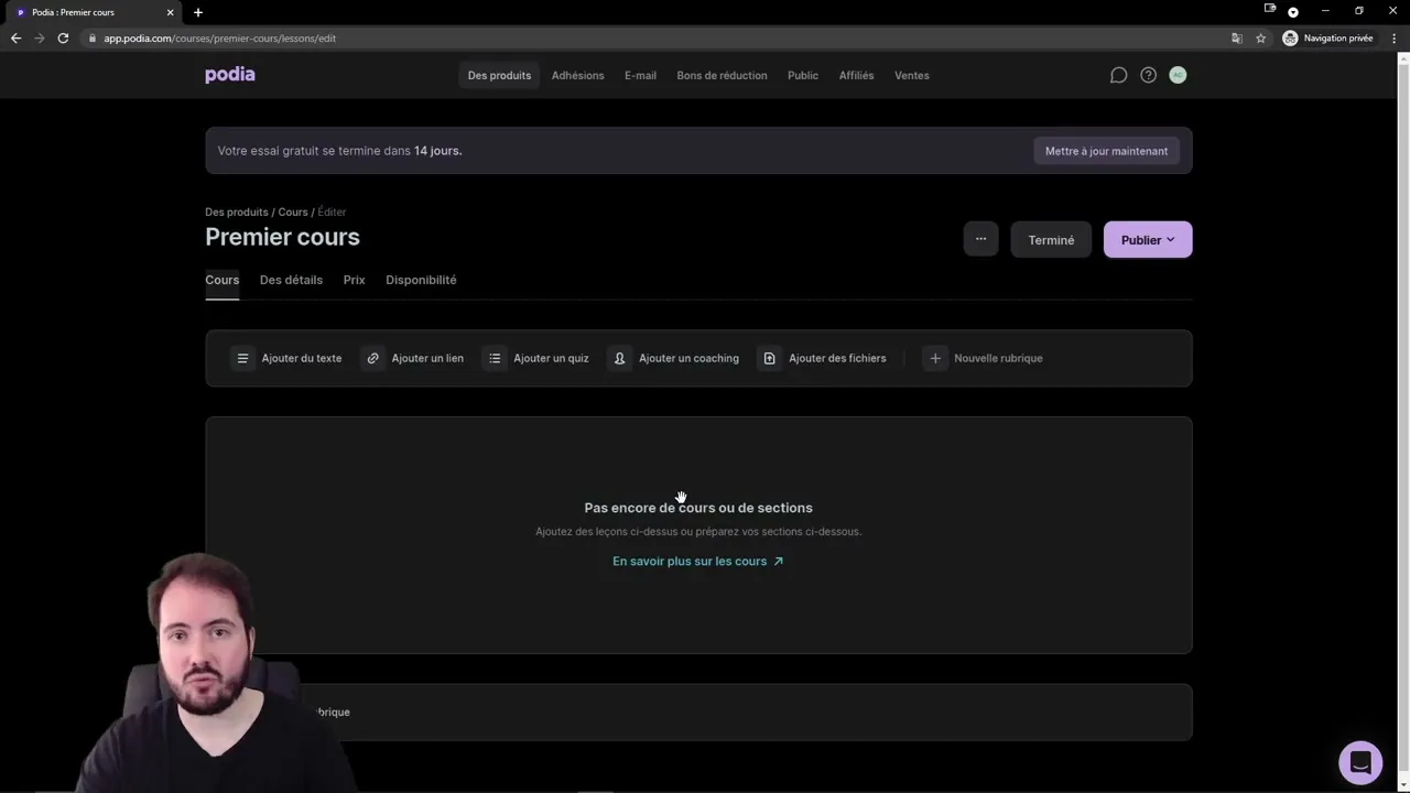 Création de produits numériques sur Podia : formations, ebooks, coaching