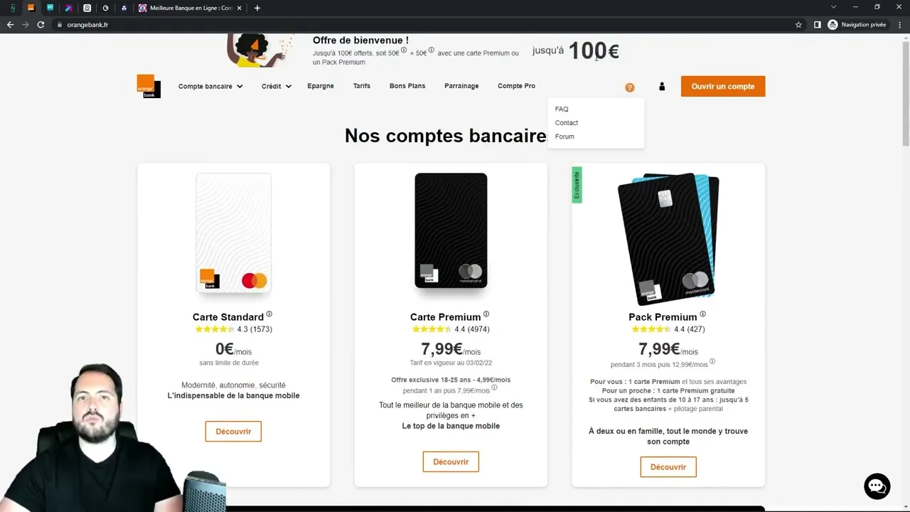 Orange Bank - Application mobile et offres