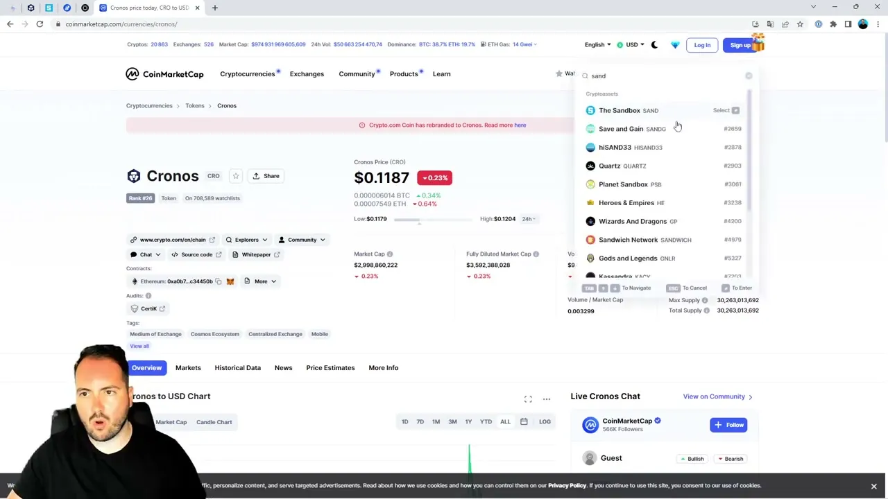 Analyse de Crypto.com et du token CRO