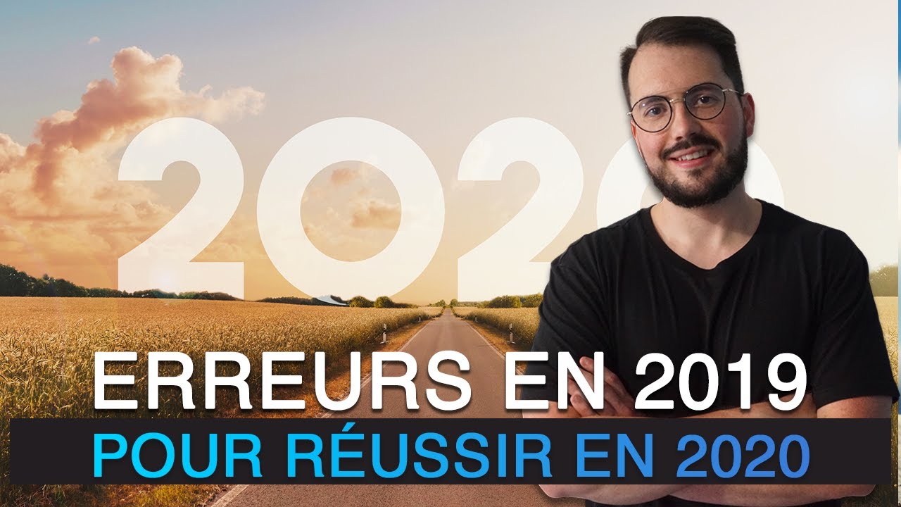 Mes objectifs pour 2020 (je dévoile tout) – Alexandre Chaimbault