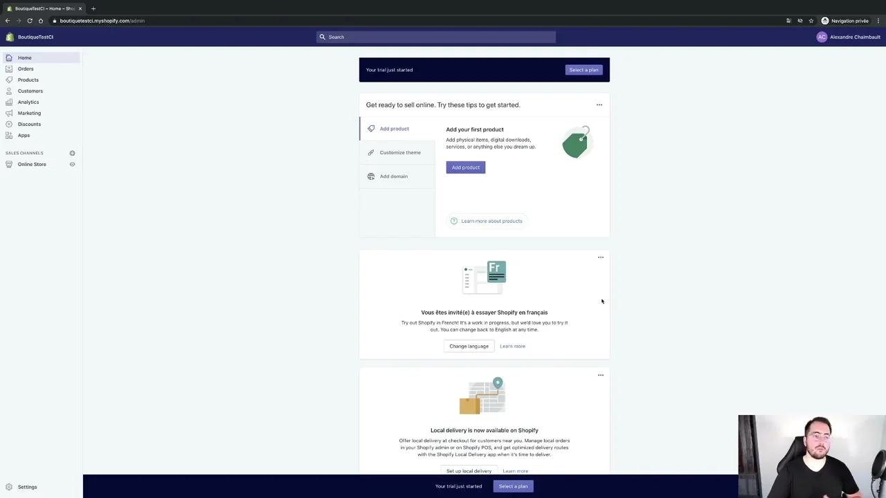 Boutique Shopify Dropshipping