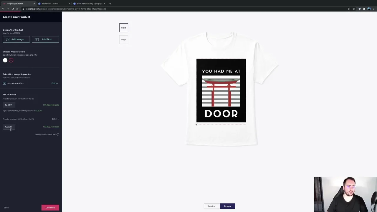 Marketing pour vendre ses t-shirts