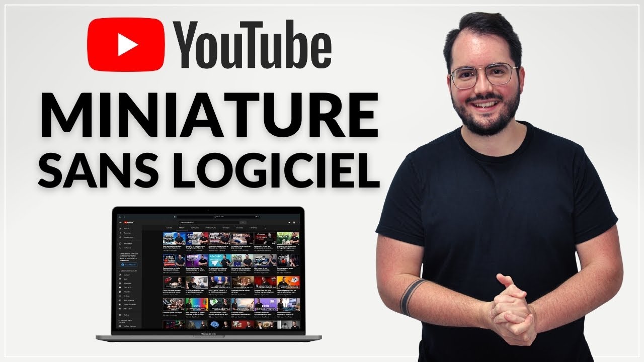 Créer une miniature YouTube sans logiciel (tuto facile)