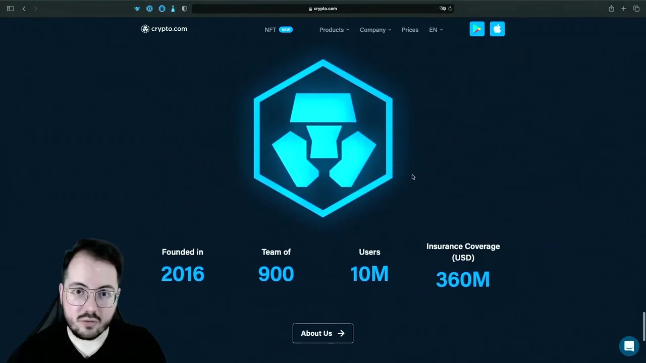 Carte Visa Crypto.com cashback