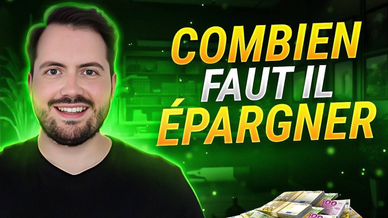 Combien il faut ÉPARGNER ? – Alexandre Chaimbault