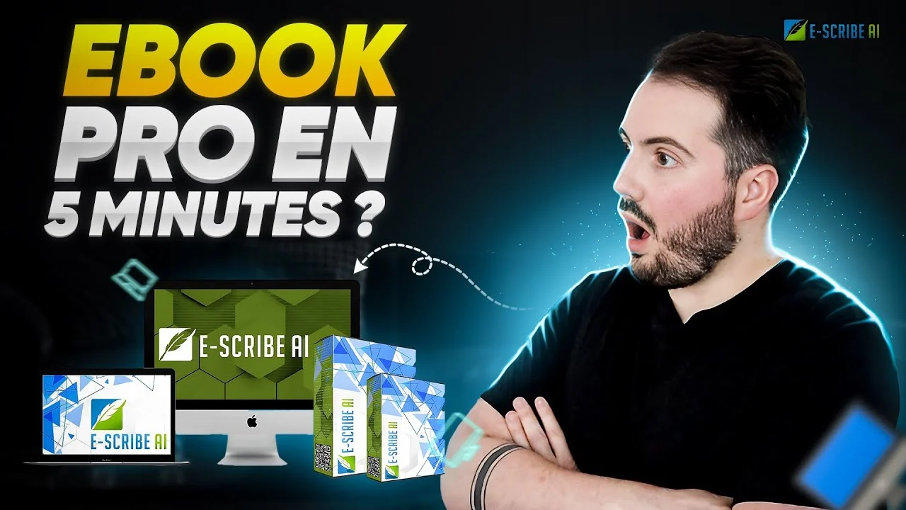 E-Scribe.AI : Ebooks PRO en 5 minutes – Alexandre Chaimbault