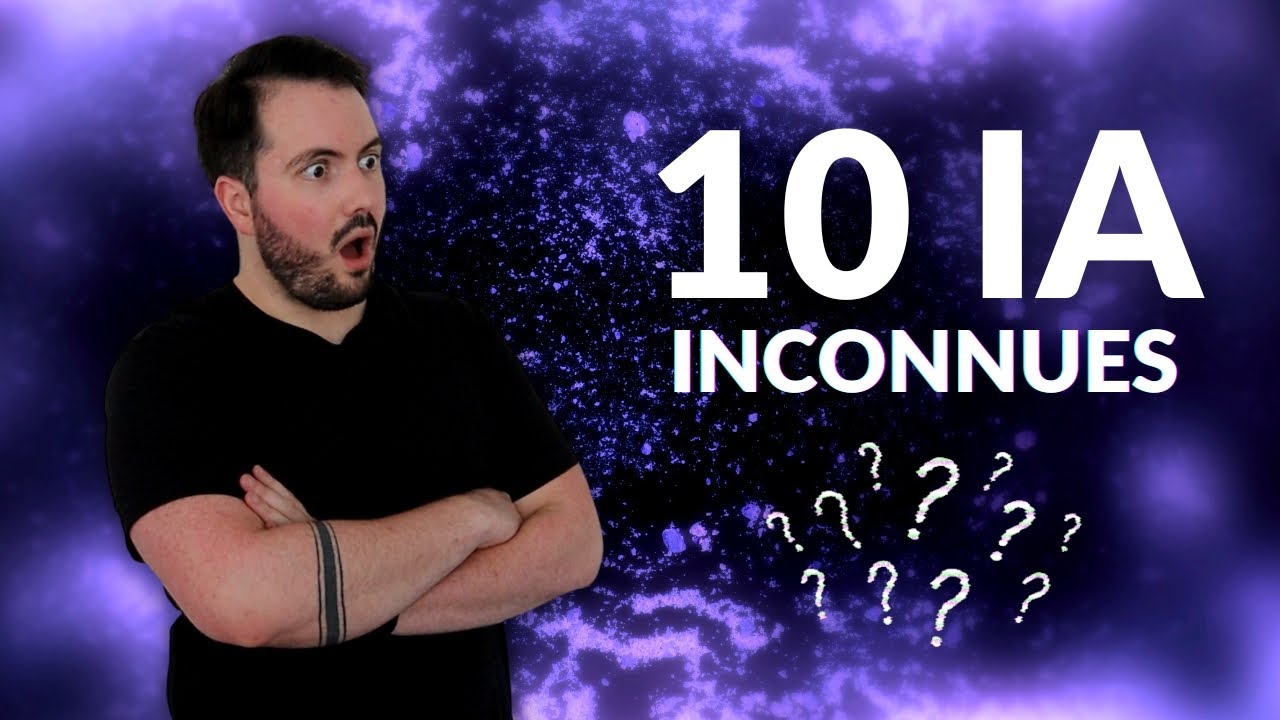 TOP 10 des IA Méconnues (mieux que ChatGPT) – Alexandre Chaimbault