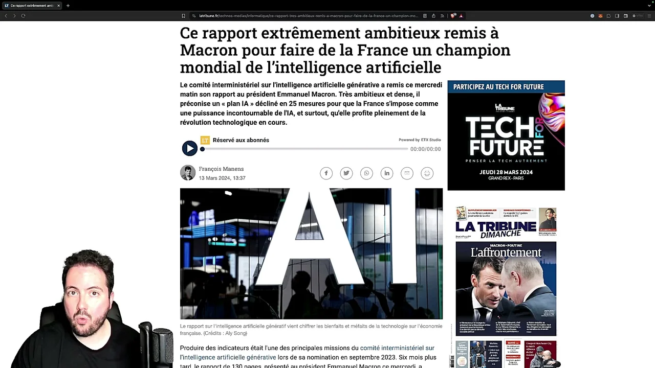La France et l'intelligence artificielle