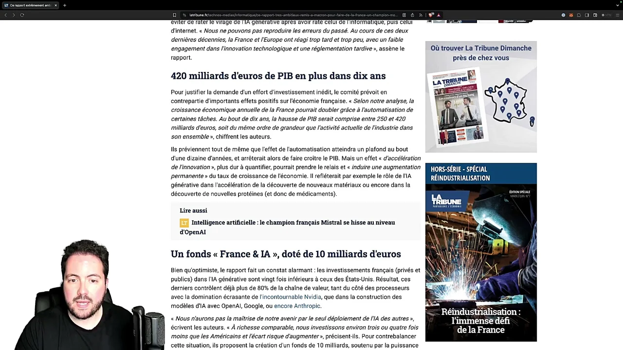 L'écosystème IA français et ses startups