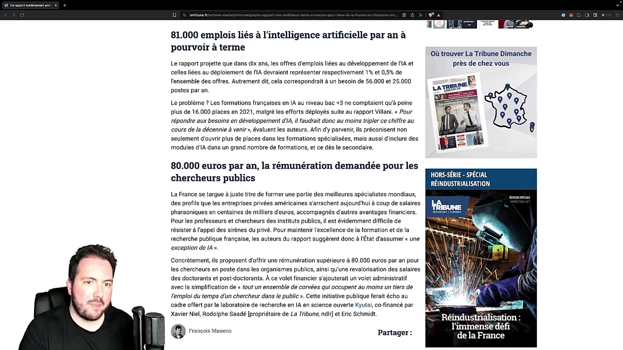 Analyse et verdict sur l'IA en France