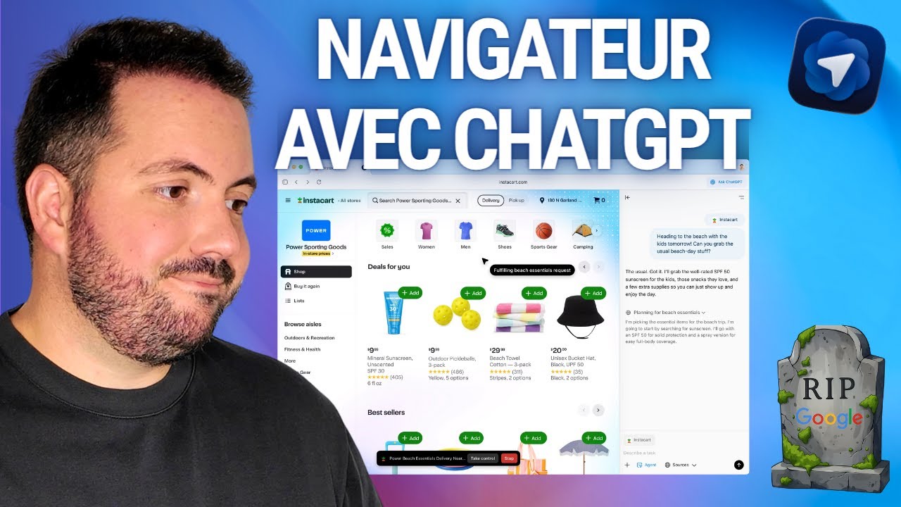 J’ai testé le navigateur ChatGPT Atlas (tutoriel complet)